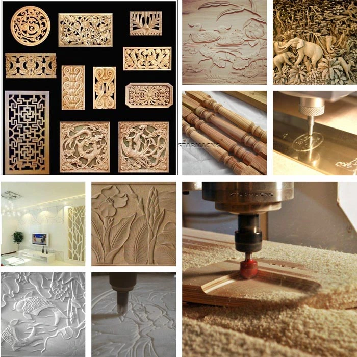 China Atc CNC Router Woodworking Machinery 1325 Automatic Wood Engraving Router